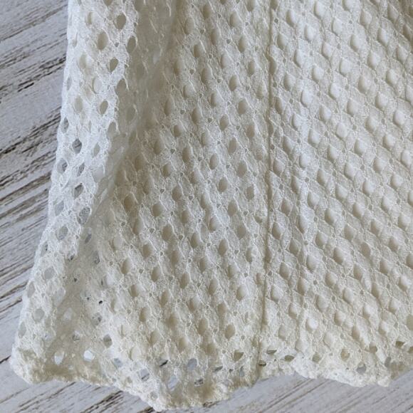 Holly Bracken Anthropologie Eyelet Circle Skirt Sm - Picture 2 of 8